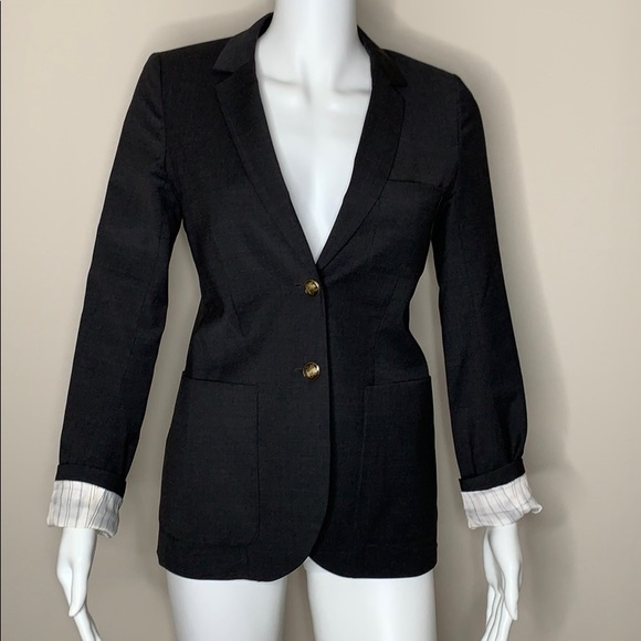 Aritzia Jackets & Blazers - Dark grey TALULA blazer - Size 2